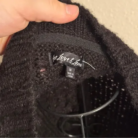 For Love & Lemons Savannah Floral Cropped Knit Cardigan M - Picture 8 of 10